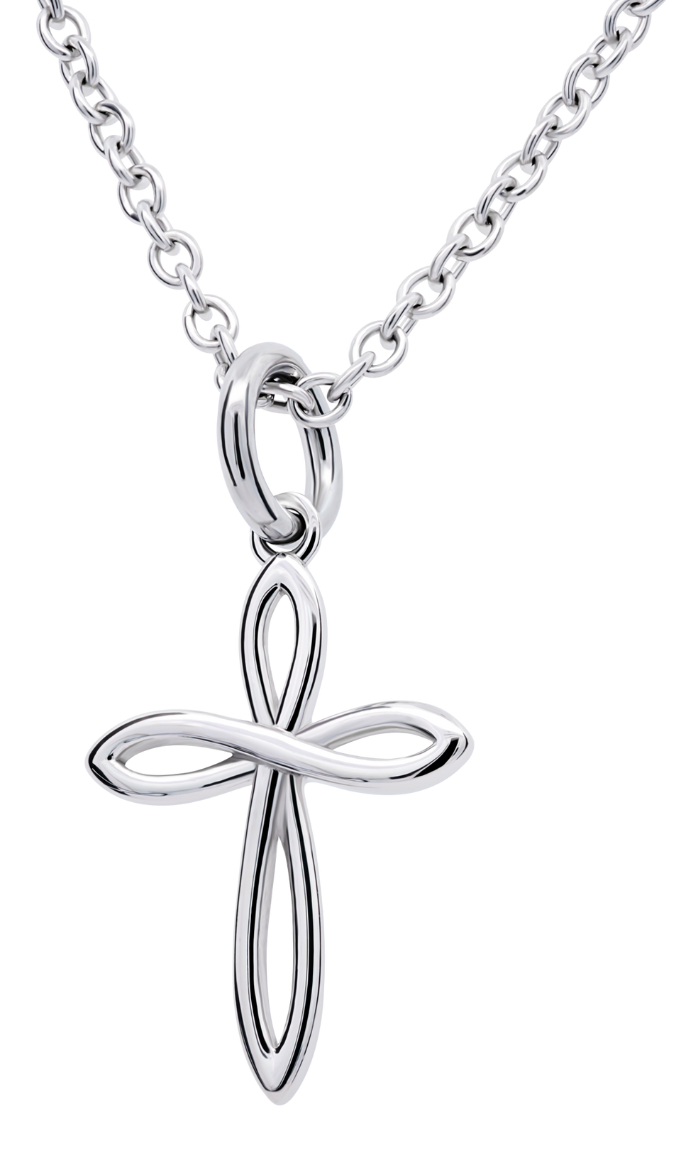 Women's Forever The Same Cross Necklace- Hebrews 13:8